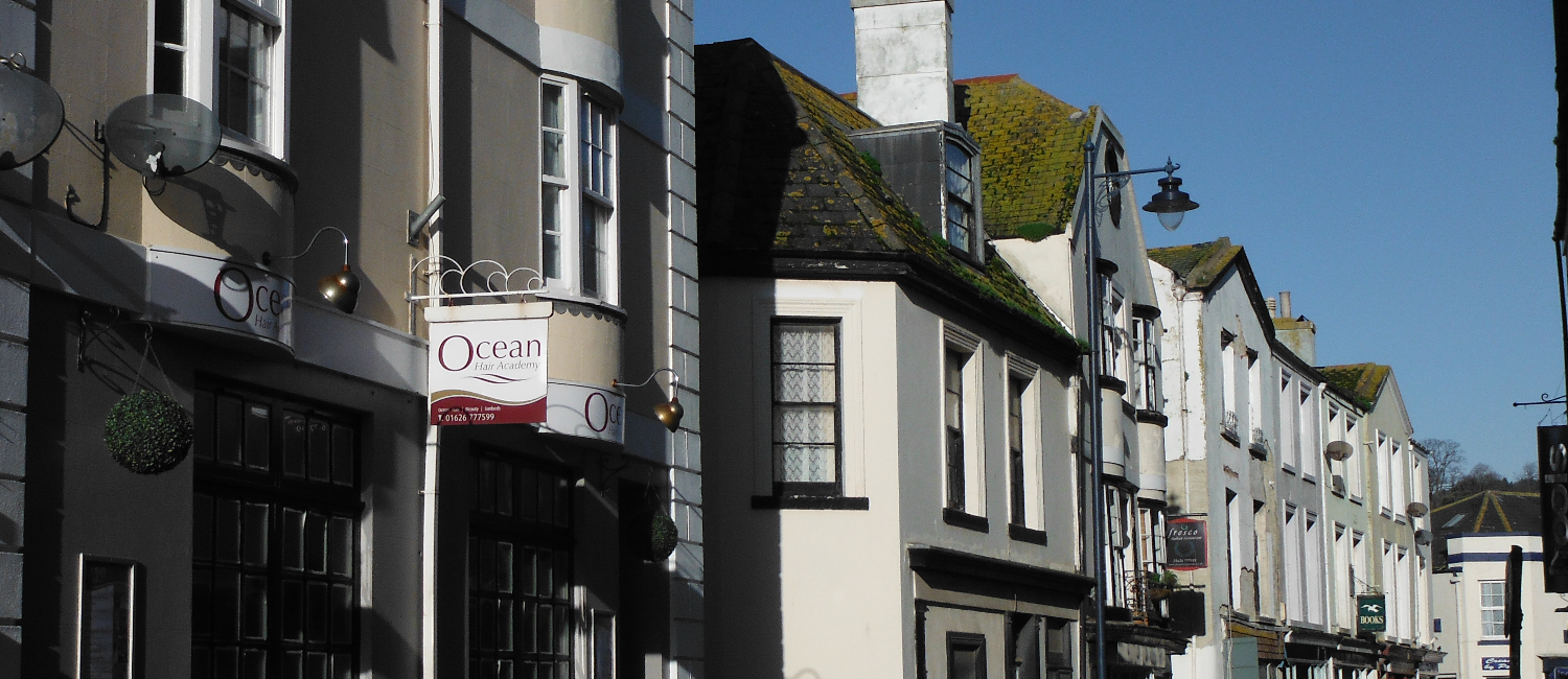 Teignmouth commercial terraced properties